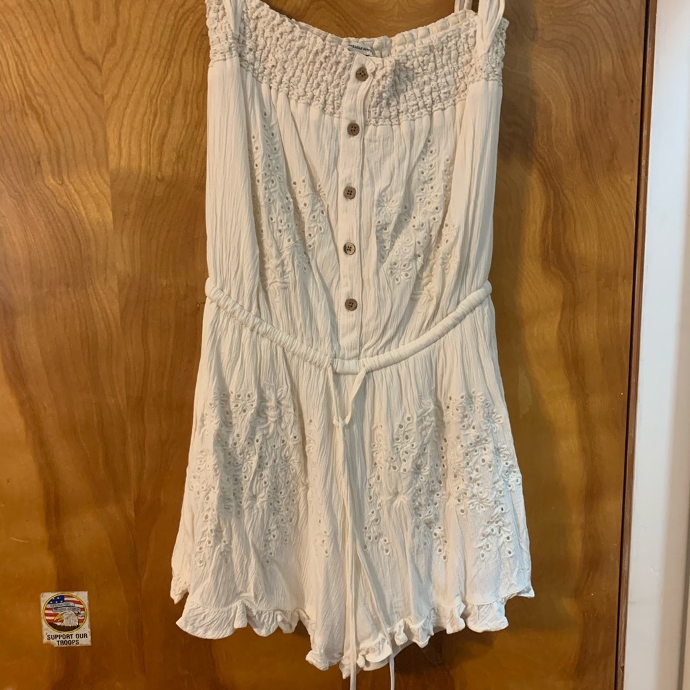 Cream colored, romper